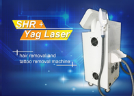 IPL SHR hair removal machine / 2 handpieces skin rejuvenation machine